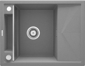Deante Magnetic Zlewozmywak granitowy magnetyczny 1-komorowy z ociekaczem - ZRM_S11A