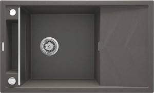 Deante Magnetic Zlewozmywak granitowy magnetyczny 1-komorowy z ociekaczem - ZRM_T113 