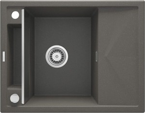Deante Magnetic Zlewozmywak granitowy magnetyczny 1-komorowy z ociekaczem - ZRM_T11A