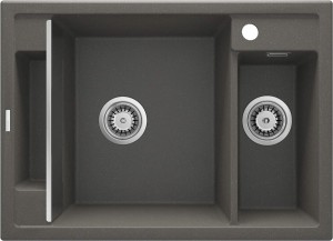 Deante Magnetic Zlewozmywak granitowy magnetyczny 1,5 komorowy - ZRM_T503 