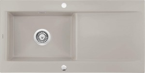 Deante Sabor Zlewozmywak ceramiczny 1-komorowy z ociekaczem - ZCB_C113
