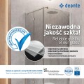 Kerria Plus Drzwi prysznicowe 80 cm - składane