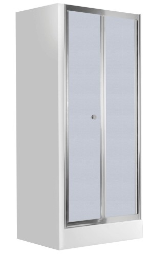 Flex Drzwi prysznicowe wnękowe 80 cm - składane