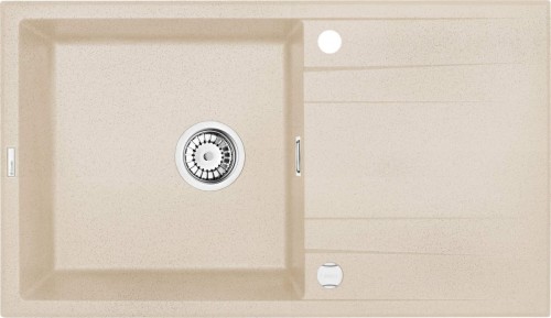 Eridan Zlewozmywak granitowy 1-komorowy z ociekaczem - Space-Saver
