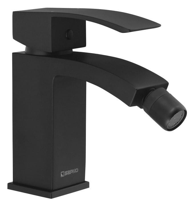 Sapho GINKO 35 bateria bidetowa bez odpływu czarny mat - 1101-03B