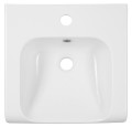 INKA umywalka ceramiczna 40x40cm, biała