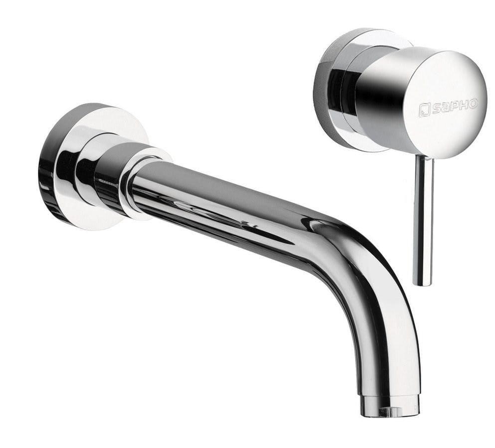 Sapho RHAPSODY bateria umywalkowa dwuelementowa ścienna - chrom 5552