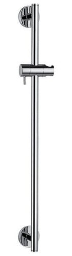 Drążek prysznicowy z przesuwnym uchwytem, 660mm, chrom