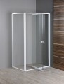 AMICO drzwi prysznicowe do wnęki, obrotowe, 820-1000x1850mm, szkło czyste