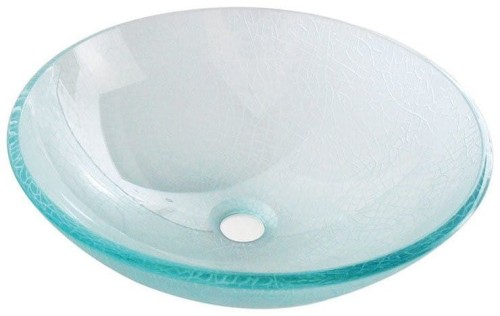 ICE umywalka szklana, średnica 42 cm