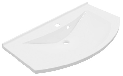 ARAS umywalka kompozytowa 90x50,50cm, biała