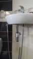 Bateria umywalkowa z prysznicem bidetowym, chrom