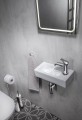 SMALL bateria umywalkowa bez odpływu, chrom