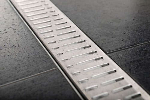 MANUS ONDA odpływ liniowy z rusztem, 750x130x55 mm, stal nierdzewna