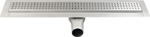 MANUS QUADRO odpływ liniowy z rusztem, 1250x130x55 mm, stal nierdzewna