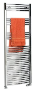 Aqualine ALYA grzejnik łazienkowy obły 600x1118mm 364W - chrom 1110-10