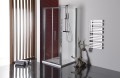LUCIS LINE drzwi prysznicowe składane 900mm, szkło czyste