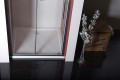 LUCIS LINE drzwi prysznicowe 1000mm, szkło czyste