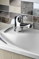 AQUALINE 35 bateria umywalkowa, chrom