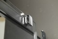 FONDURA drzwi prysznicowe przesuwne 1100mm, szkło czyste