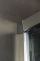 FONDURA drzwi prysznicowe przesuwne 1100mm, szkło czyste