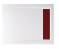 VARESA brodzik kompozytowy z pokrywą syfonu, 100x80x4cm, biały