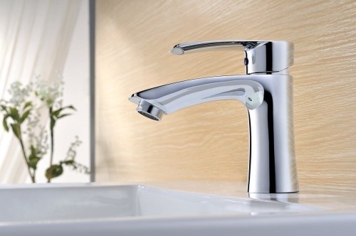 TREVIA bateria umywalkowa bez odpływu, chrom