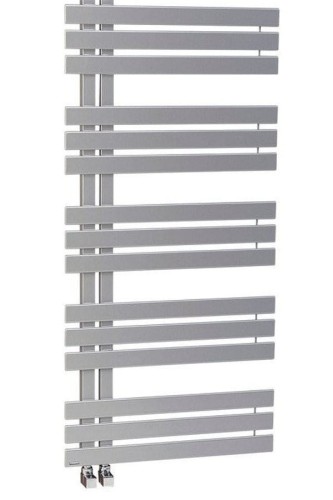 SILVANA grzejnik 500x1236mm, srebro metaliczne