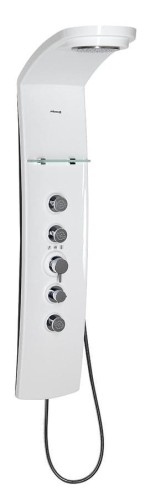LUK panel prysznicowy 250x1300mm z baterią termostatyczną, ścienny