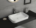 SOTT AQUA Umywalka ceramiczna 60x38cm, biała