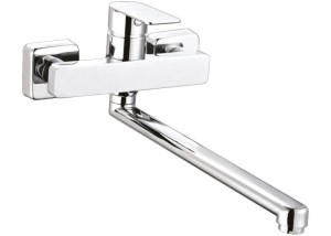 Sapho CONCORDE bateria kuchenna ścienna - chrom CO625