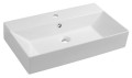 SISTEMA umywalka ceramiczna 70x42cm, biała