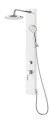 FIGA panel prysznicowy z baterią, 125x1050mm, biały