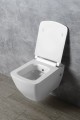 PURITY WC wiszące z funkcją bidetu 35x55,5cm, biały