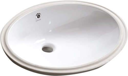 Umywalka ceramiczna 57x43cm, pod blat