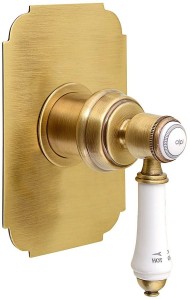 VIENNA bateria prysznicowa podtynkowa, 1 wyjście, brąz