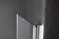 ONE podwójne drzwi do wnęki 980-1020 mm, szkło czyste