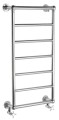 UNO grzejnik retro 493x951mm, 175 W, stal nierdzewna polerowana