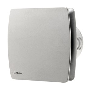 LEX łazienkowy wentylator osiowy z wył. czasowym, 15W, wylot 100mm, st. nierdz.