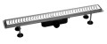 FLUE odpływ liniowy z rusztem, długość 730x115x82mm,stal nierdzewna