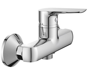 Aqualine LOTTA bateria prysznicowa ścienna rozstaw 150mm chrom - LT611