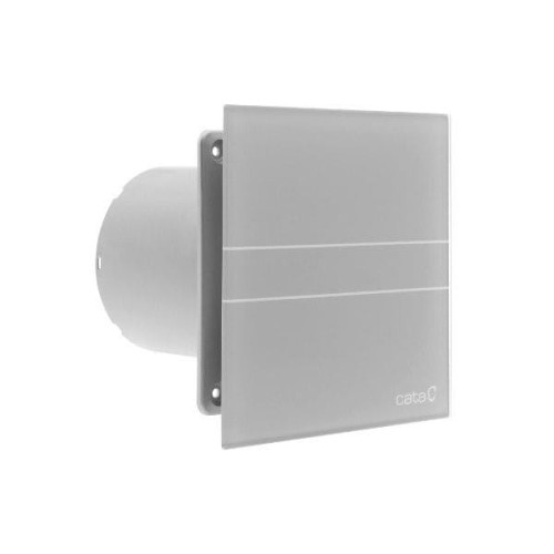 E-100 GST wentylator łazienkowy z wyłącznikiem czasowym, 8W, wylot 100mm, srebrn