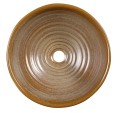 ATTILA umywalka ceramiczny 42,5cm, brązowa