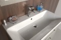 SPY bateria umywalkowa bez odpływu, chrom