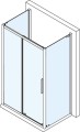 LUCIS LINE kabina prysznicowa trójścienna 1300x700x700mm wariant L/P