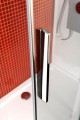 LUCIS LINE kabina prysznicowa półokrągła 1000x1000 mm, szkło czyste