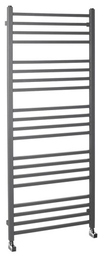 METRO grzejnik łazienkowy 600x1510 mm, srebrny metalik