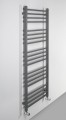 METRO grzejnik łazienkowy 600x1510 mm, srebrny metalik