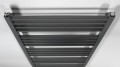 METRO grzejnik łazienkowy 600x1510 mm, srebrny metalik