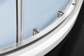 EASY LINE kabina prysznicowa półokrągła 1000x800mm, L/R, szkło czyste